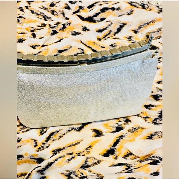 Vintage silver evening bag - Picture 3 of 8